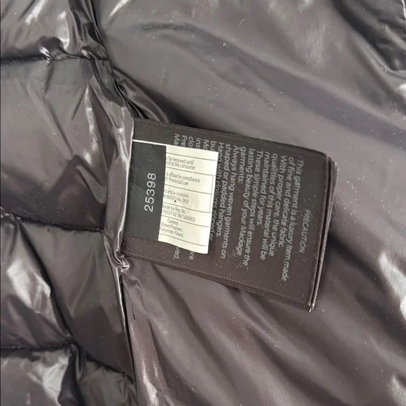 NWOT Mackage Petra Short Down Black Quilted Women's Jacket Size Small Coat - Picture 8 of 14